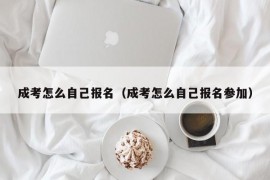 成考怎么自己报名（成考怎么自己报名参加）