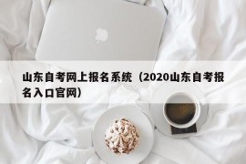 山东自考网上报名系统（2020山东自考报名入口官网）