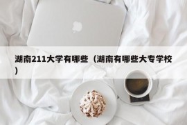 湖南211大学有哪些（湖南有哪些大专学校）