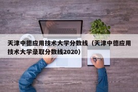 天津中德应用技术大学分数线（天津中德应用技术大学录取分数线2020）